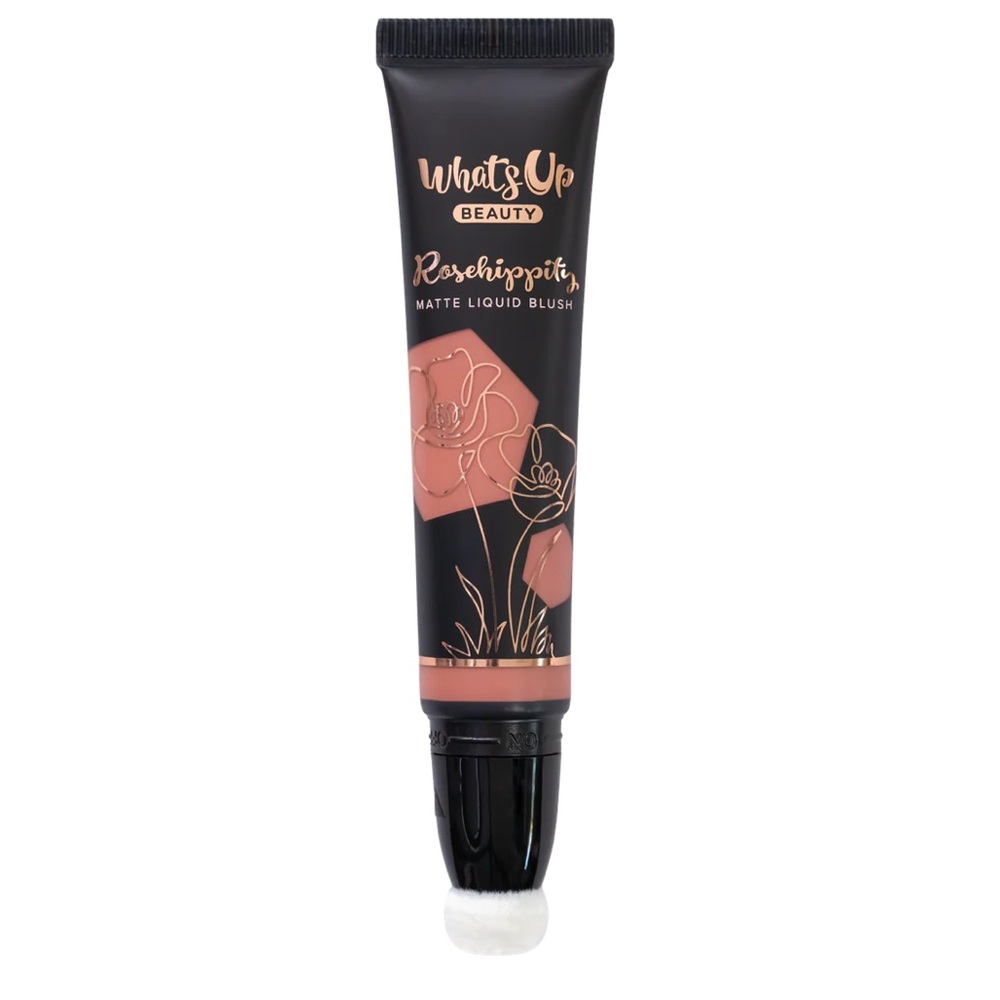 NIB Whats Up Beauty - Rosehippity Matte Liquid Blush - Shade Heirloom